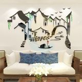  Tranh mica EPeBen dán tường nổi 3d hình tranh mặc thủy decor trang trí quán ăn, nhà hàng, quán nhậu 