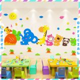  Tranh mica EPeBen dán tường nổi 3d hình nhổ củ cải decor trang trí mầm non, phòng cho bé 