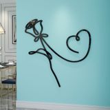  Tranh mica EPeBen dán tường nổi 3d hình love Trái tim cách điệu decor trang trí phòng khách, phòng ngủ, cửa hàng 