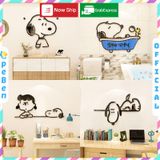  Tranh mica EPeBen dán tường nổi 3d hình Thước snoopy & friend decor trang trí phòng cho bé, Trường mầm non, cửa hàng 