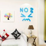  Tranh Mica 3d Dán Tường Các Biểu Tượng Cảm Xúc Trang Trí Quán Trà Sữa, Cafe, Trà Chanh 
