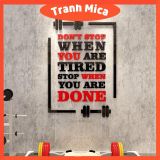  Tranh mica 3d dán tường mẫu tranh tạo động lực tập gym, trang trí phòng gym, fitness, yoga 