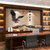  Tranh mica EPeBen dán tường nổi 3d hình đại bàng về núi decor trang trí sảnh công ty, phòng khách 