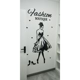  Tranh mica EPeBen dán tường nổi 3d hình Fashion decor trang trí shop thời trang váy, áo, giày, shop phụ kiện 