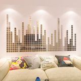  Tranh dán tường mica 3d decor khổ lớn gương khảm phong cách trang trí phòng khách, phòng ngủ 