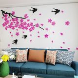 Tranh mica EPeBen dán tường nổi 3d hình chim én về cùng mùa xuân decor trang trí phòng khách, phòng ngủ 