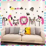  Tranh mica EPeBen dán tường nổi 3d hình have a nice day decor trang trí phòng khách, phòng ngủ, khu chơi 