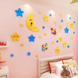  Tranh mica EPeBen dán tường nổi 3d hình bầu trời của bé decor trang trí mầm non, phòng cho bé 