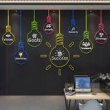  Tranh mica EPeBen dán tường nổi 3d hình success teamwork décor decor trang trí tường văn phòng công ty, phòng làm việc 