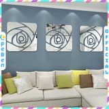  Tranh mica EPeBen dán tường nổi 3d hình Hoa hồng nghệ thuật decor trang trí phòng khách, phòng ngủ, nhà hàng 
