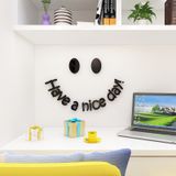  Tranh mica EPeBen dán tường nổi 3d hình have a nice day decor trang trí phòng khách, phòng ngủ, khu chơi 