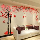  Tranh mica EPeBen dán tường nổi 3d hình cây tình yêu trái tim decor trang trí phòng khách, phòng ngủ 