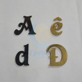  ĐẶT LÀM TRANH CHỮ MICA THEO YÊU CẦU 