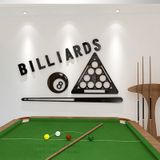  Tranh mica 3d dán tường mẫu tranh trang trí quán Bi-a, Billiard, Clb Bida, Cơ Thủ 