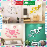  Tranh mica EPeBen dán tường nổi 3d hình Trái tim xinh đẹp decor trang trí phòng khách, phòng ngủ, cửa hàng 