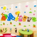  Tranh mica EPeBen dán tường nổi 3d hình nhổ củ cải decor trang trí mầm non, phòng cho bé 