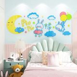  Tranh mica EPeBen dán tường nổi 3d hình piu piu decor trang trí mầm non, phòng cho bé 