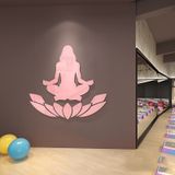  Tranh mica EPeBen dán tường nổi 3d hình Hình yoga Asana Trang trí phòng tập Yoga, phòng gym, phòng tập thể dục, clb 