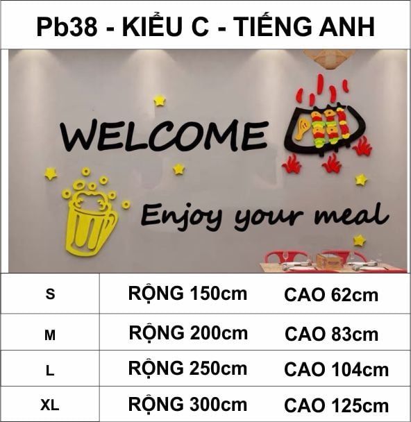  Tranh mica EPeBen dán tường nổi 3d hình vỉ nướng, cốc bia trang trí cửa hàng thịt nướng, lẩu nướng, nhà hàng, quán nhậu 