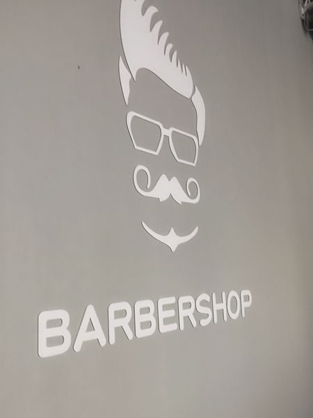  Tranh mica EPeBen dán tường nổi 3d hình tóc nam décor hair shop barber shop trang trí tường tiệm tóc, salon, spa làm đẹp 