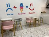  Tranh mica EPeBen dán tường nổi 3d hình mặt cười, cây kem trang trí cửa hàng kem, ice cream, quán trà sữa, trà chanh 
