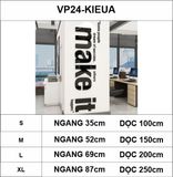  Tranh mica EPeBen dán tường nổi 3d hình Make It decor trang trí Phòng làm việc, Phòng ngủ, Phòng khách 