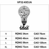  Tranh mica EPeBen dán tường nổi 3d hình Idea decor trang trí Phòng làm việc, Phòng ngủ, Phòng khách 