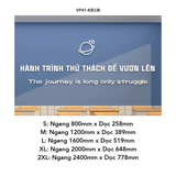  Tranh mica EPeBen dán tường nổi 3d Hành Trình Thử Thách Động Lực Làm Việc trang trí Văn Phòng, Lớp Học, Phòng Họp 