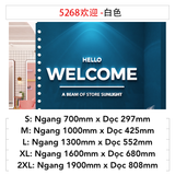  Tranh mica EPeBen dán tường nổi 3d hình Welcome Dán Quầy Thu Ngân decor trang trí Cửa Hàng, Quán Cafe 