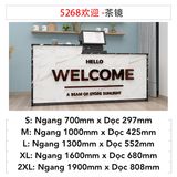  Tranh mica EPeBen dán tường nổi 3d hình Welcome Dán Quầy Thu Ngân decor trang trí Cửa Hàng, Quán Cafe 