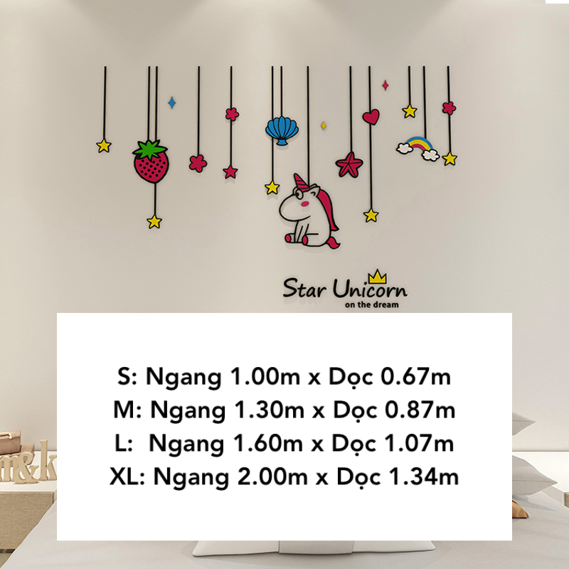  Tranh mica EPeBen dán tường nổi 3d hình Con Thỏ decor trang trí Phòng Cho Bé, Đầu Giường 