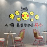  Tranh mica EPeBen dán tường nổi 3d hình mặt cười cảm xúc decor trang trí cửa hàng, quán ăn, địa điểm kinh doanh 