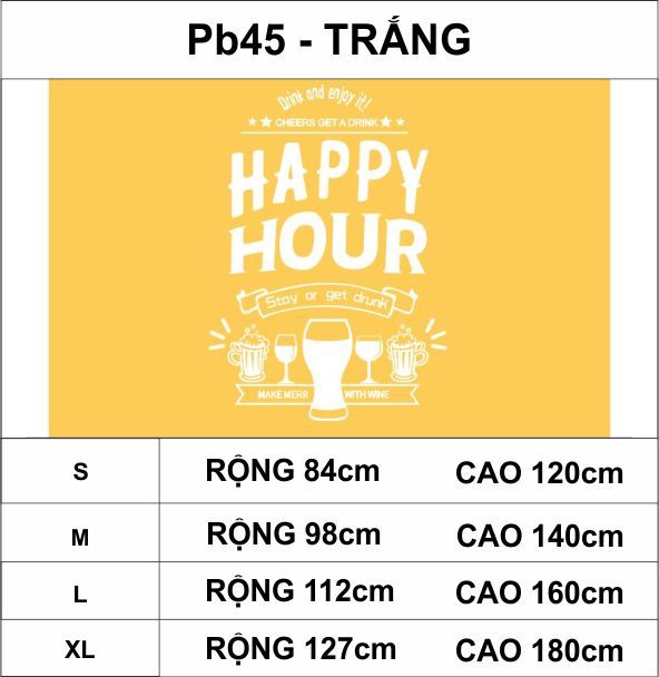  Tranh mica EPeBen dán tường nổi 3d hình happy hour decor trang trí tường quán bar, nhà hàng, quán nhậu 