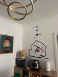  Tranh mica EPeBen dán tường nổi 3d hình Bé Heo Welcome trang trí cửa ra vào, cửa hàng, quán ăn, địa điểm kinh doanh - 