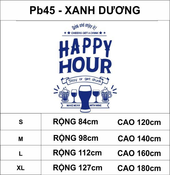  Tranh mica EPeBen dán tường nổi 3d hình happy hour decor trang trí tường quán bar, nhà hàng, quán nhậu 