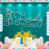 Tranh mica EPeBen dán tường nổi 3d hình Family Home decor trang trí Phòng Khách, Phòng Bếp 