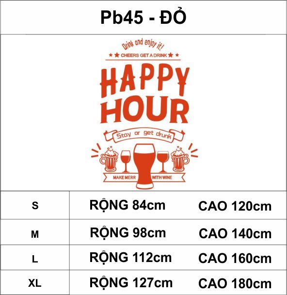 Tranh mica EPeBen dán tường nổi 3d hình happy hour decor trang trí tường quán bar, nhà hàng, quán nhậu 