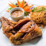 RI1 : FRIED RICE W/ROAST CHICKEN