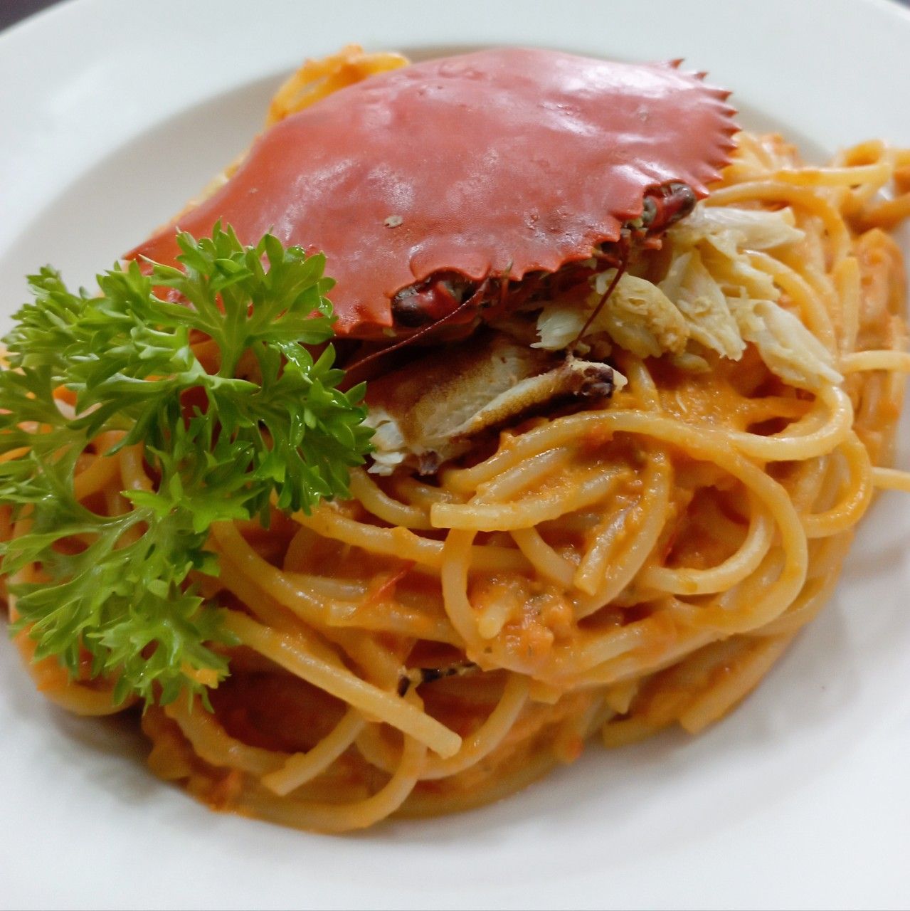  SPAGHETTIE ALLA GRANCHIO - Mỳ ý sốt cua 