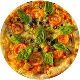  Ortolana Pizza - Pizza Chay 