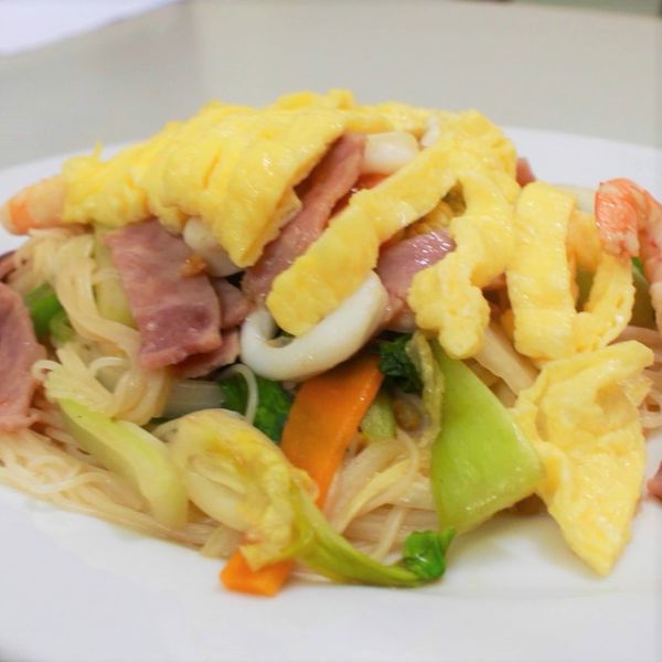  Singapore noodles - Bún Xào Kiểu Singapore 
