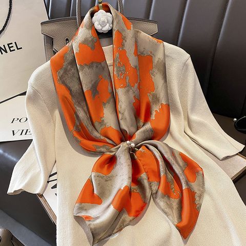Khăn lụa satin 90x90cm BASELE0519