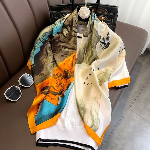 Khăn lụa satin 90x90cm BASELE0520