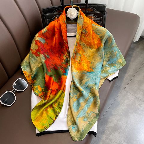 Khăn lụa satin 90x90cm BASELE0523