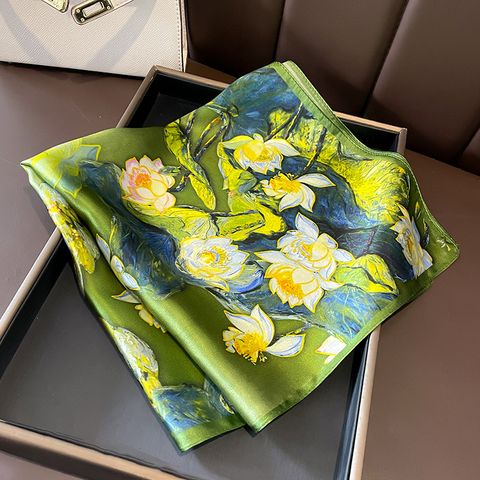 Khăn Lụa Tơ Tằm 53x53 BASELE0357
