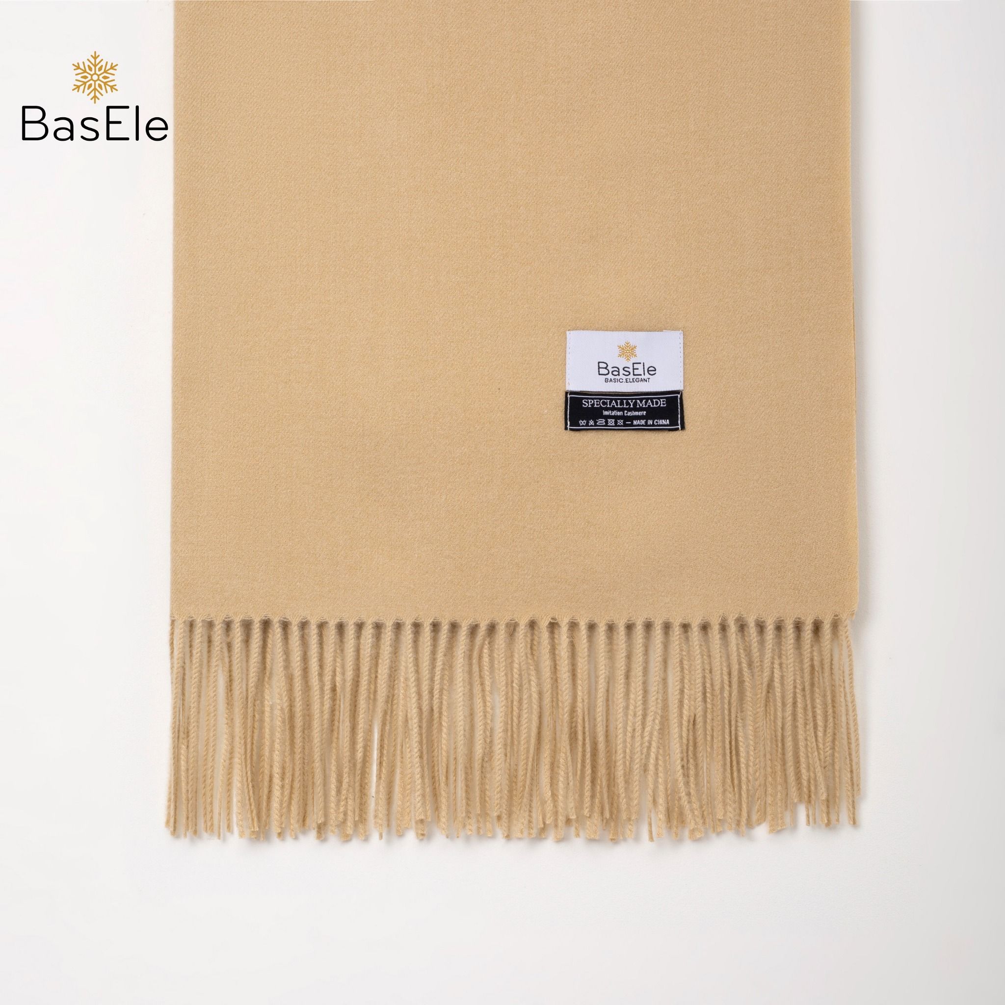 Khăn quàng dài dạ 1 màu BASELE0420