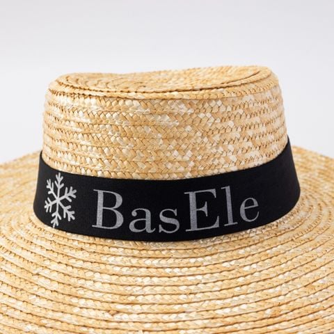 Mũ lúa mì đầu lõm đai chun  BASELE077