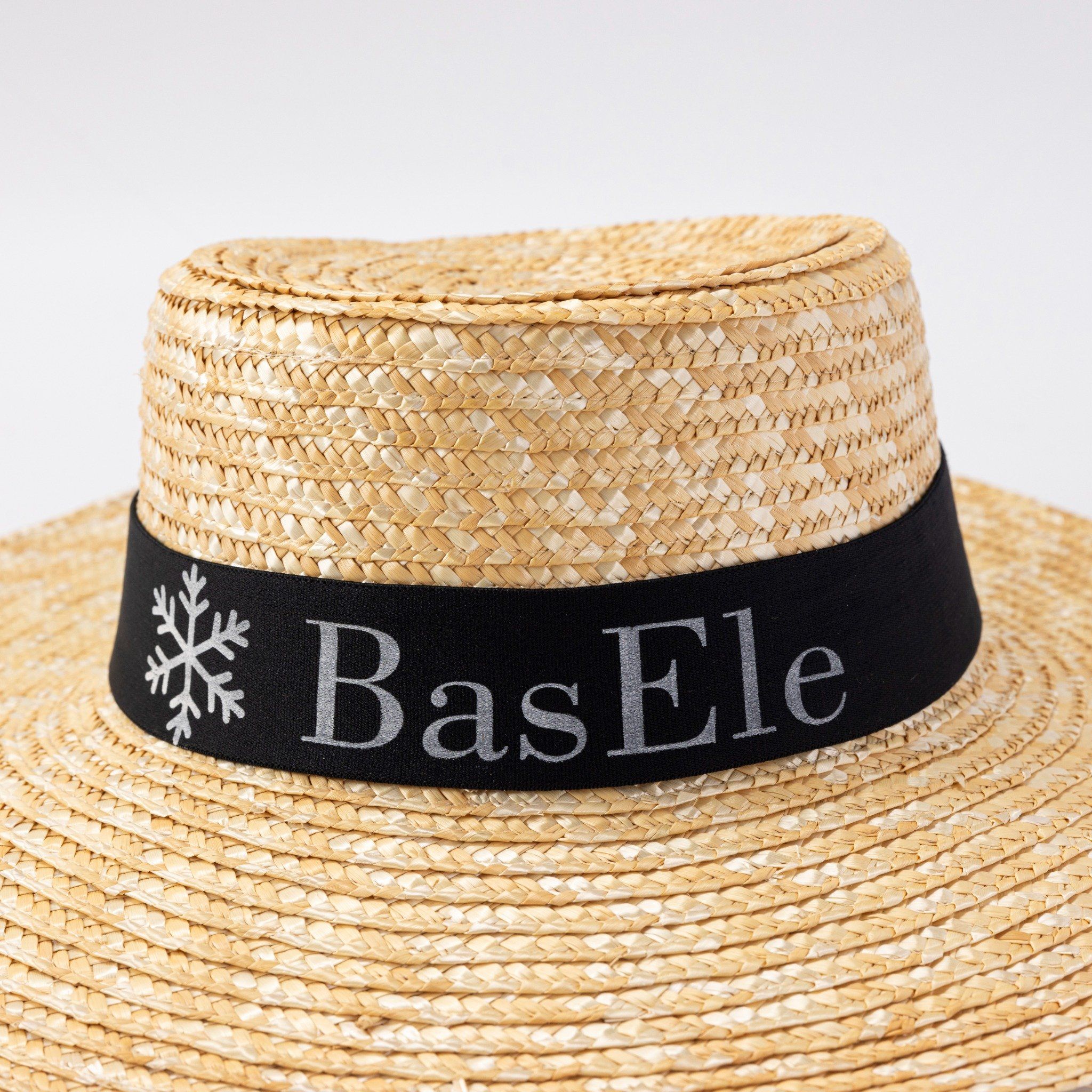 Mũ lúa mì đầu lõm đai chun  BASELE077