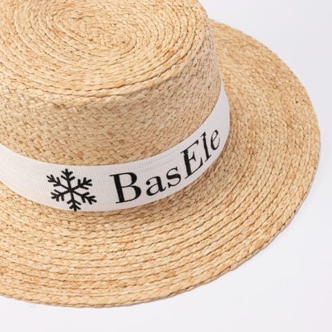 Mũ đầu bằng rafia đai nơ  BASELE079
