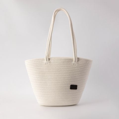 Túi xách cotton trắng